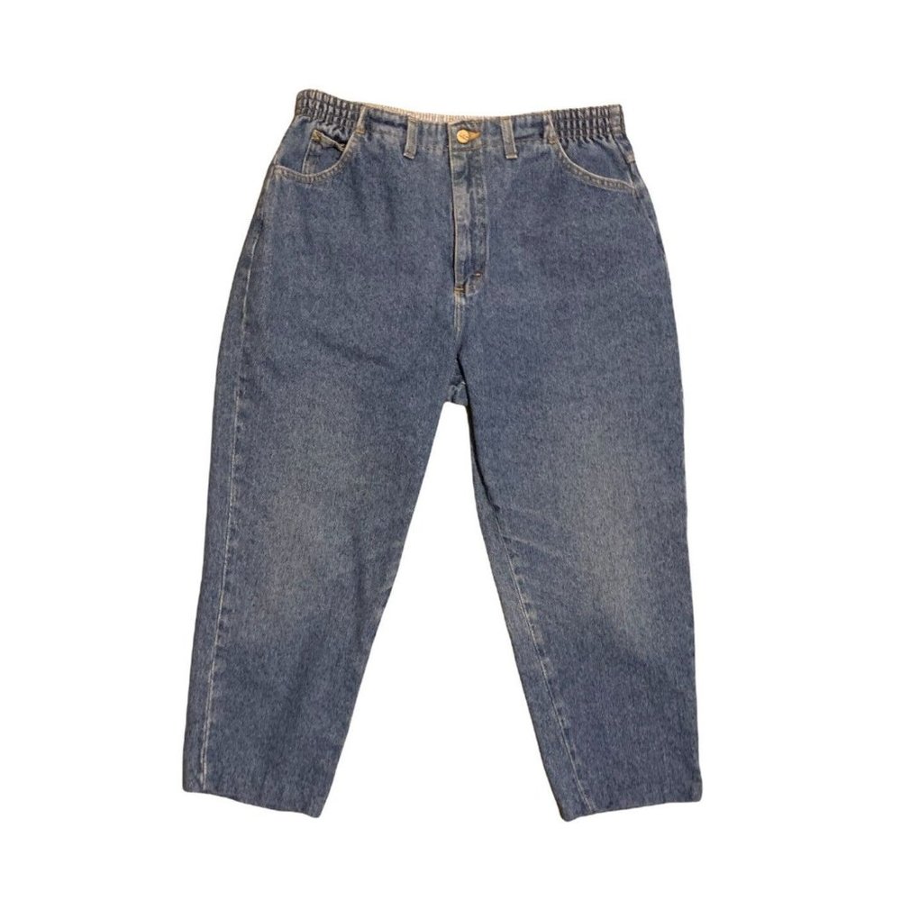 L.L. Bean Vintage Women's Size 16/28 Blue Stretch Jeans